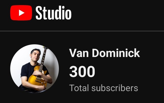5 years ago I started my music YouTube channel I've used it to make stuff, be expressive, jam out No big production, no gimmicks, just me being me This is a fun milestone SUBSCRIBE: youtube.com/@vandominick?s…