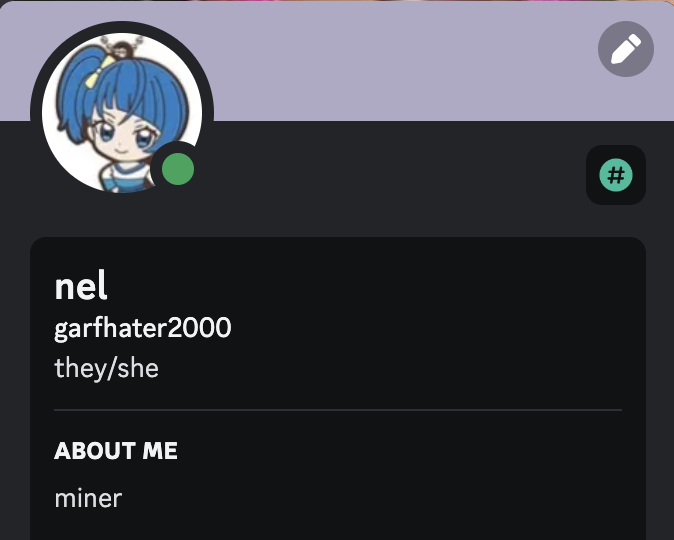 hiii so it's been a while i'm aware but since i've been gone though i very well may come back idk how long it'll be and i miss you guys so i'm just gonna leave my disc it's garfhater2000 :3 pls feel free to req or message whoever you are i like you guyyys..