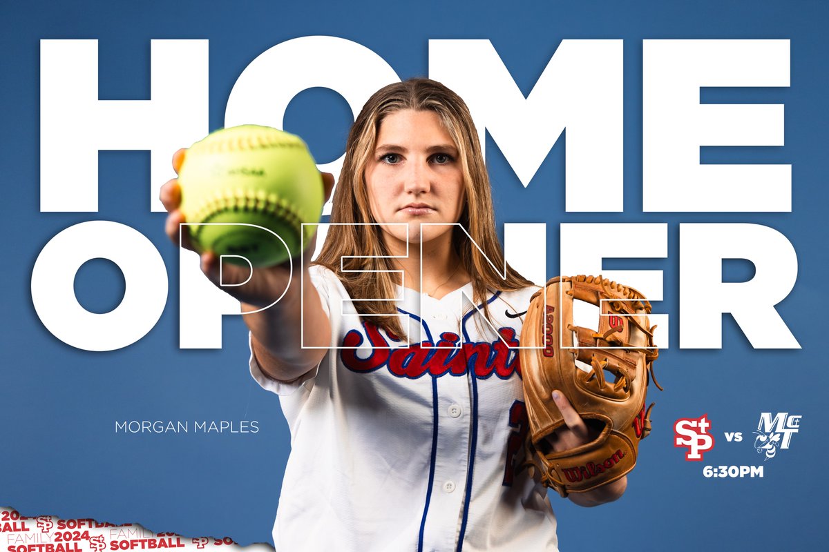 💥🥎It's Game Day!🥎💥
.
.
🆚 McGill-Toolen
📍Bob Bickert Field
⏰ 6:30pm
🎟️gofan.co/event/1390352?…
Come out to see the home opener of your lady Saints!