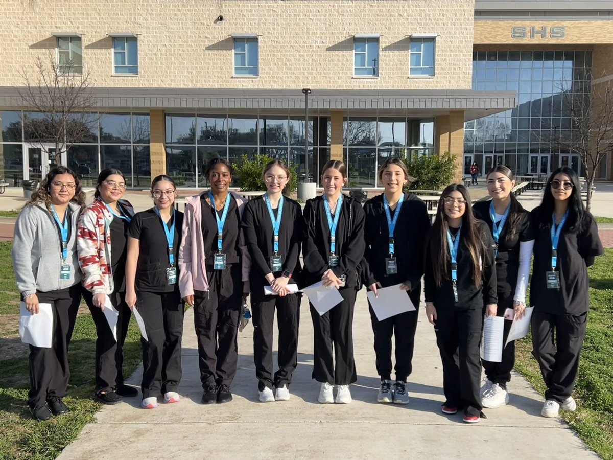 Seguin CTE (@seguincte) on Twitter photo Today is Day 3 of Job Shadowing for <a href="/SeguinHSTx/">Seguin High School</a> students. 35 students will spend a day embedded in the career field of their choosing. Thank you <a href="/SeguinEDC/">Seguin EDC</a> and our industry partners for giving our students this opportunity. These 10 will spend today <a href="/GRMCHospital/">GRMC</a> #WeAreSeguinCTE Today is Day 3 of Job Shadowing for <a href="/SeguinHSTx/">Seguin High School</a> students. 35 students will spend a day embedded in the career field of their choosing. Thank you <a href="/SeguinEDC/">Seguin EDC</a> and our industry partners for giving our students this opportunity. These 10 will spend today <a href="/GRMCHospital/">GRMC</a> #WeAreSeguinCTE