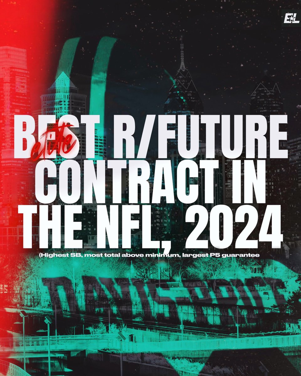 Congratulations to our very own Tyrion Davis-Price (@TyDavisPrice) on signing the biggest R/Future contract in the league ‼️ The best contract out of 396 this year. Don’t mind him, just writing history. Ball out in Philadelphia, TY! #FlyEaglesFly @lsufootball