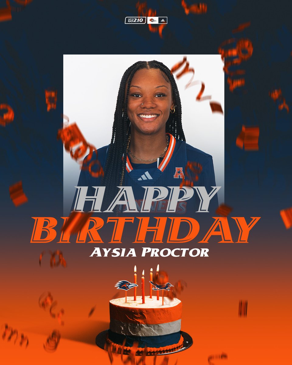 Please join us in wishing a Happy Birthday to Aysia Proctor! 🎉🥳

#BirdsUp 🤙 | #LetsGo210 | #CashIn 🏀