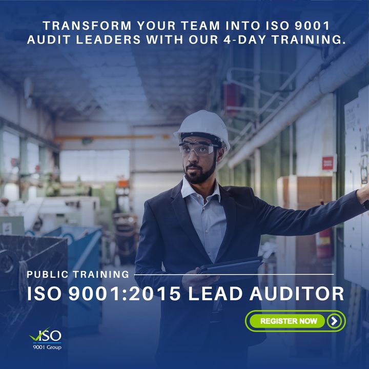 Join our 4-day ISO 9001:2015 Lead Auditor training on 3/12-3/15! Get a deep understanding of the ISO 9001 standard, perfect for those leading internal or supplier audits.

Spots are limited. Register today: zurl.co/C2MW

#leadauditor #auditingtraining