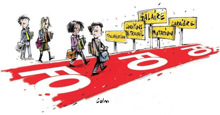 force_ouvriere's tweet photo. #FonctionPublique : à la notion vague de « mérite », FO oppose le cadre statutaire.

Le président de la République et le Premier ministre ont exprimé en janvier leur projet de développer la place du « #mérite » dans la #rémunération des #fonctionnaires >> https://t.co/8CpKVFAVk4 https://t.co/lVGdkLouxp