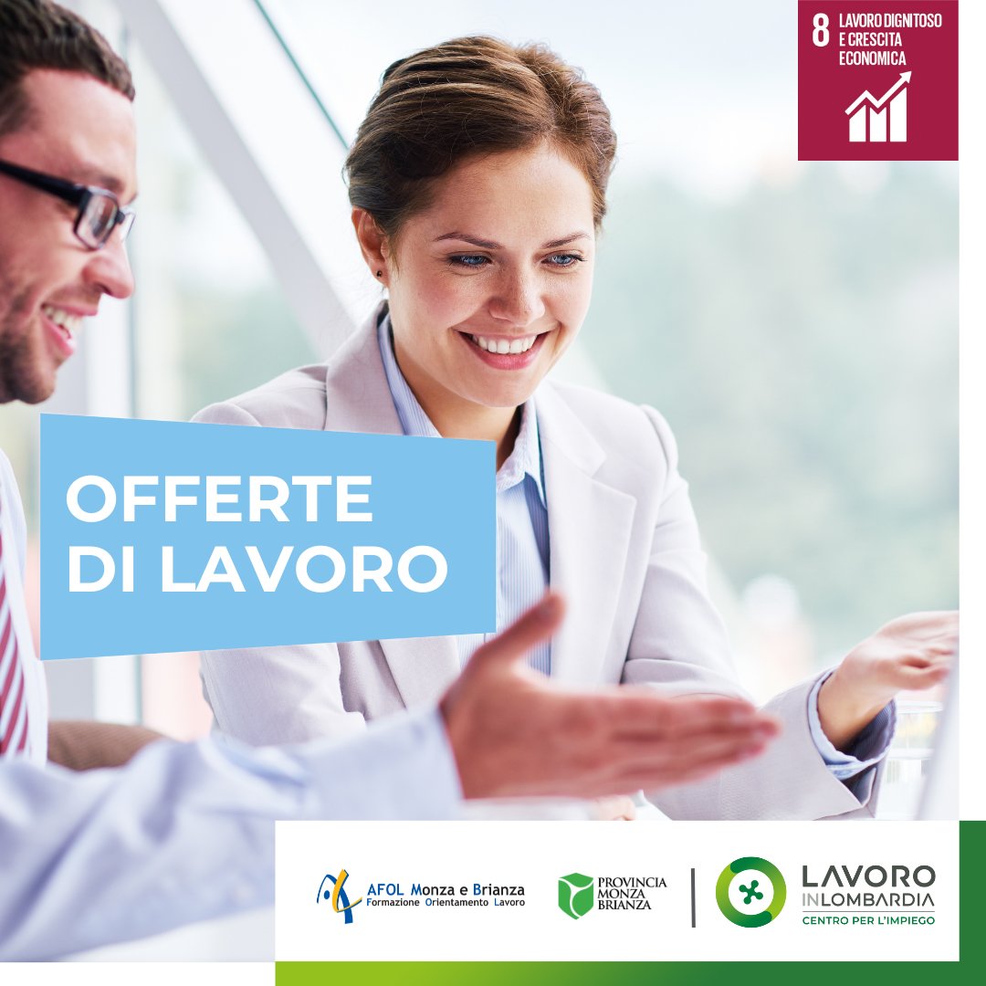 AfolMB's tweet photo. 𝙉𝙪𝙤𝙫𝙚 #𝙤𝙛𝙛𝙚𝙧𝙩𝙚𝙙𝙞𝙡𝙖𝙫𝙤𝙧𝙤!
Pubblicate le #opportunitàdilavoro settimanali dai Centri per l'impiego: https://t.co/7ZZnrvc03i

#afolmb #monzabrianza #lavoro  #cpicesanomaderno #cpimonza #cpivimercate #ProvinciaMB #lavoroinlombardia https://t.co/CYYot2VwhP