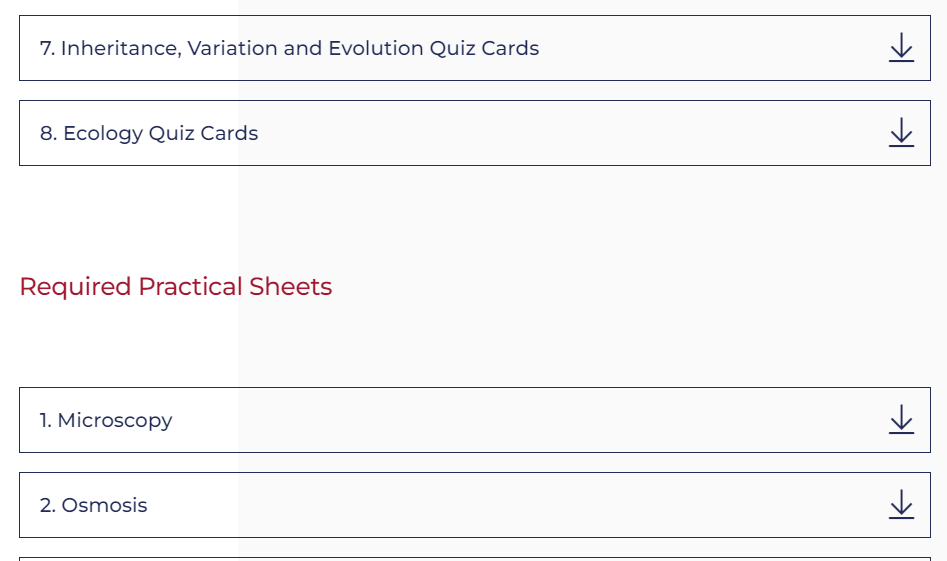AQA GCSE Science teachers. This school have produced a fantastic set of revision resources for all 3 subjects 👏👏👏👏
bentonpark.org.uk/students/revis…