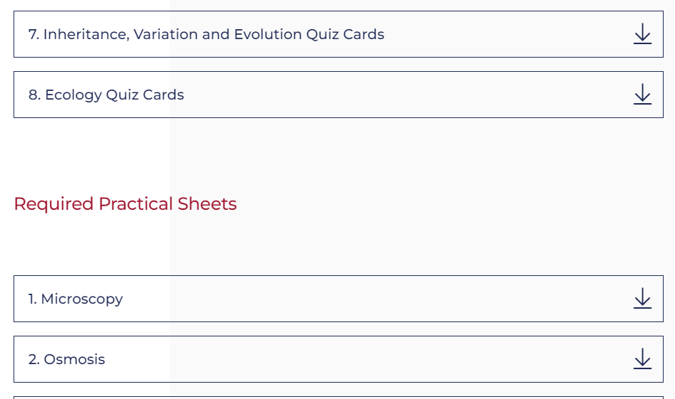 AQA GCSE Science teachers. This school have produced a fantastic set of revision resources for all 3 subjects 👏👏👏👏 bentonpark.org.uk/students/revis…