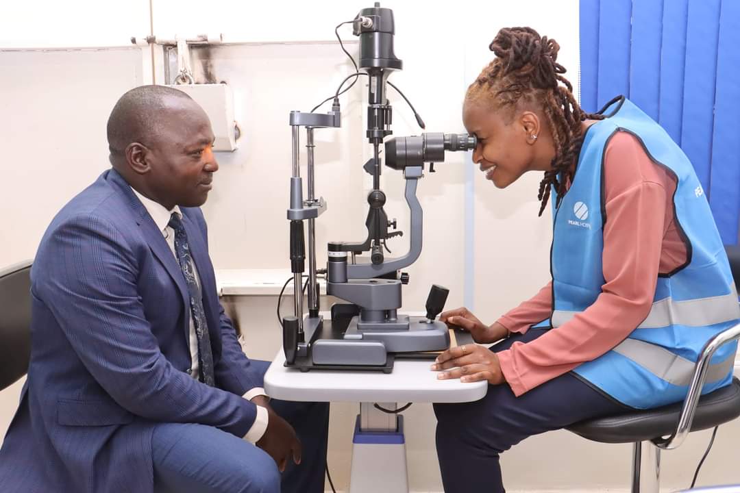 I am glad to have joined the management and doctors of the Pearl Hospital in Nyahururu in launching and dedication of CT scan cancer treatment and fertility/IVF services. I commended the collective effort of partners in making the establishment of Pearl Hospital a reality.