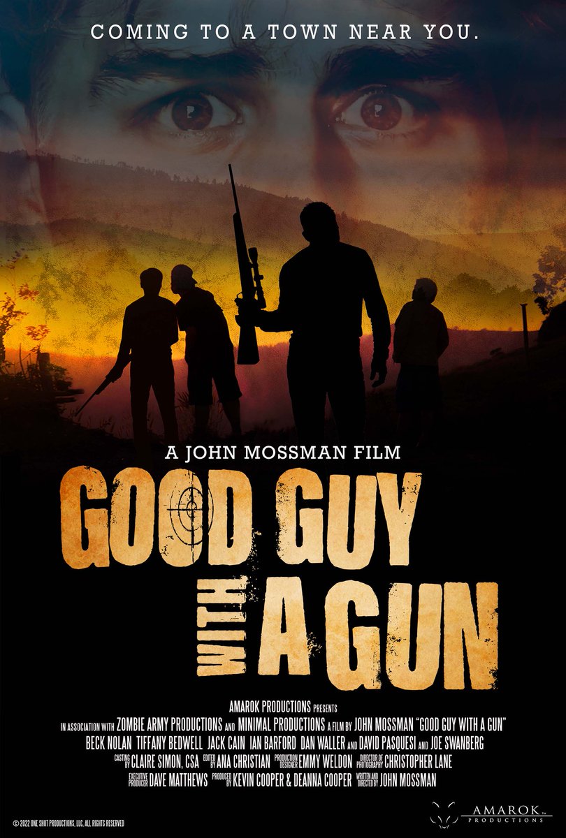 Yesterday, I updated the history page for The 2023 LFF with info on a couple movies available for streaming. 
bit.ly/2023LCFF
Not two hours later, the director of Good Guy with a Gun messaged me to let me know that the film was hitting streaming platforms TODAY.