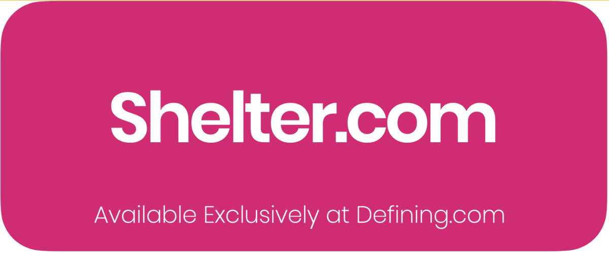 Gimme Shelter...com. Announcing our newest ultra-premium domain under exclusive brokerage, Shelter(.)com. With the keyword “shelter” receiving 13.6M searches per month, this powerful digital asset is the brand protection you’ve been looking for.