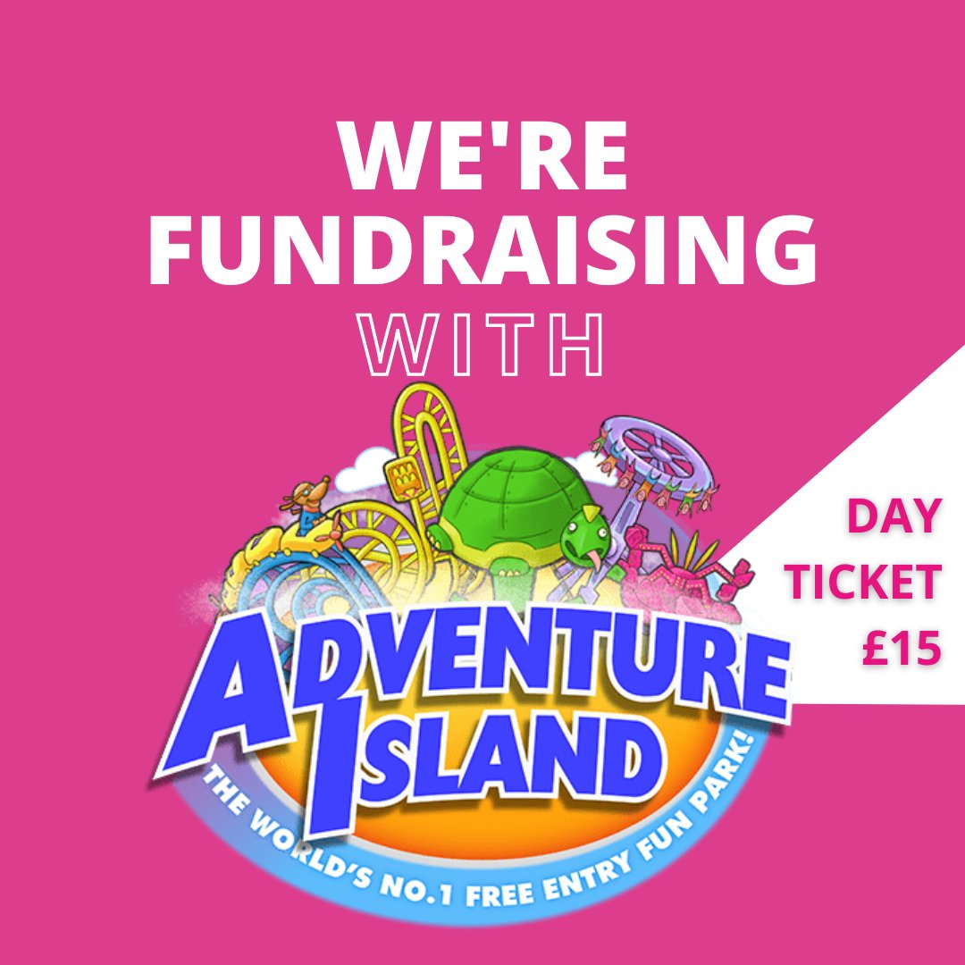 Our Adventure Island tickets have now been reduced to just £15! Tickets are available from our charity shops in Leigh, Hadleigh and Westcliff or from our hospital charity offices at Basildon, Broomfield and Southend