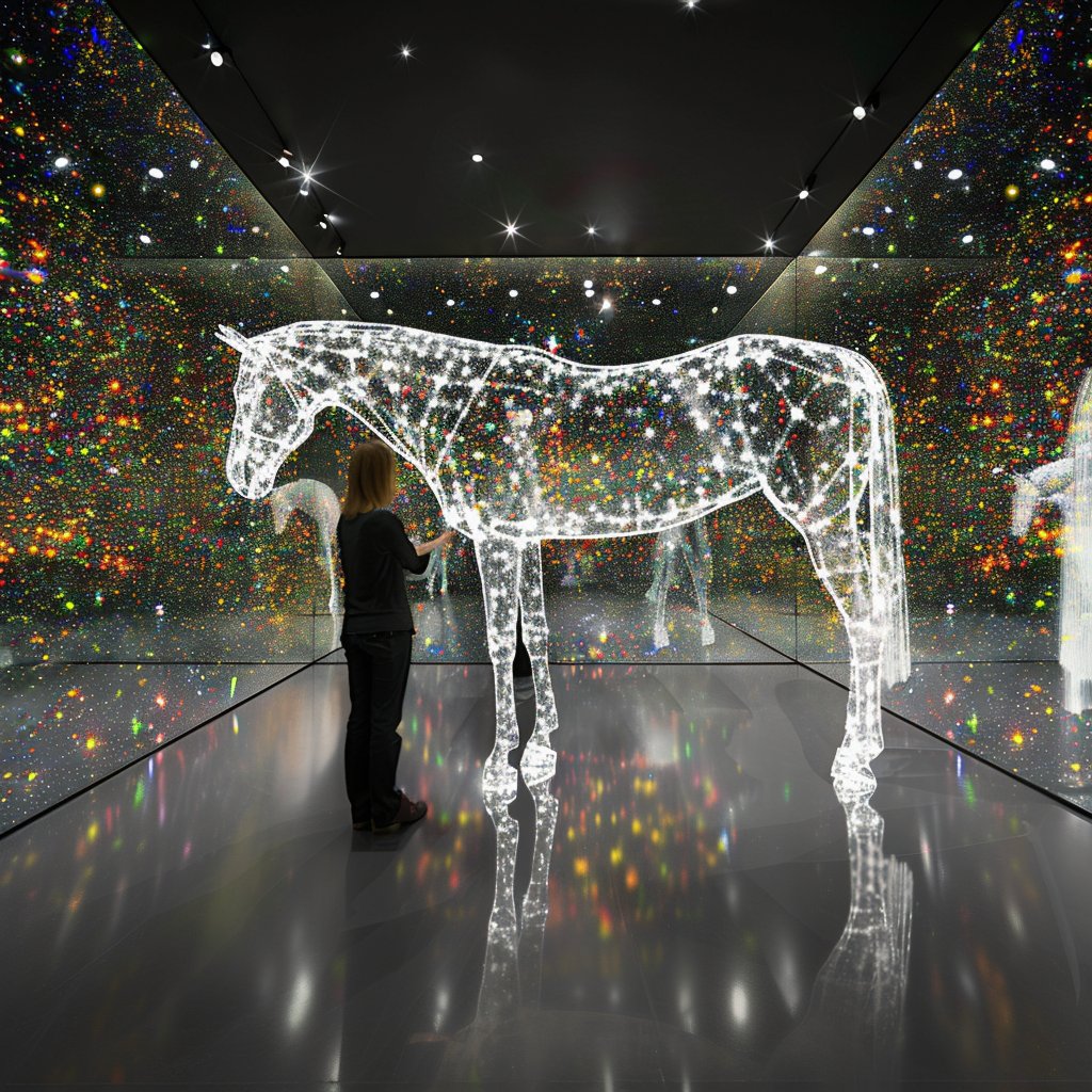 equinapix's tweet photo. Que les étoiles vous guident vers vos rêves. ✨🐎✨

Chaque image est un voyage à travers un cosmos de créativité, où le majestueux devient magique. Des équidés scintillants aux reflets de l'infini, l'art transcende l'ordinaire, nous invitant à explorer des univers intérieurs. https://t.co/SQPK9WSc2n