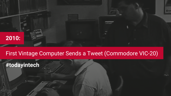 netterrain's tweet photo. #OnThisDayInTech in 2010, the Commodore VIC-20 proved old tech can tweet! This iconic computer's tweet was via @vintagepc, a first for retro computing. 🖥️🐦 Link below.

#RetroComputing #TechHistory #VintageTech #VIC20 #Innovation #Commodore #CommodoreComputers #8bit #Twitter https://t.co/GhjvBigWH8