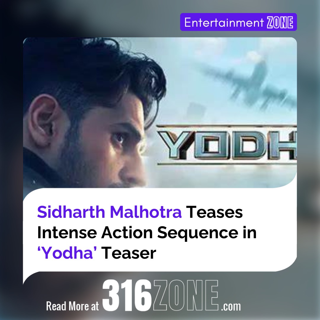 Siddharth Malhotra Teases Intense Action Sequence in 'Yodha' Teaser 

Read more: 316zone.com/sidharth-malho…

#yodha #sidharthmalhotra_universe #Bollywood