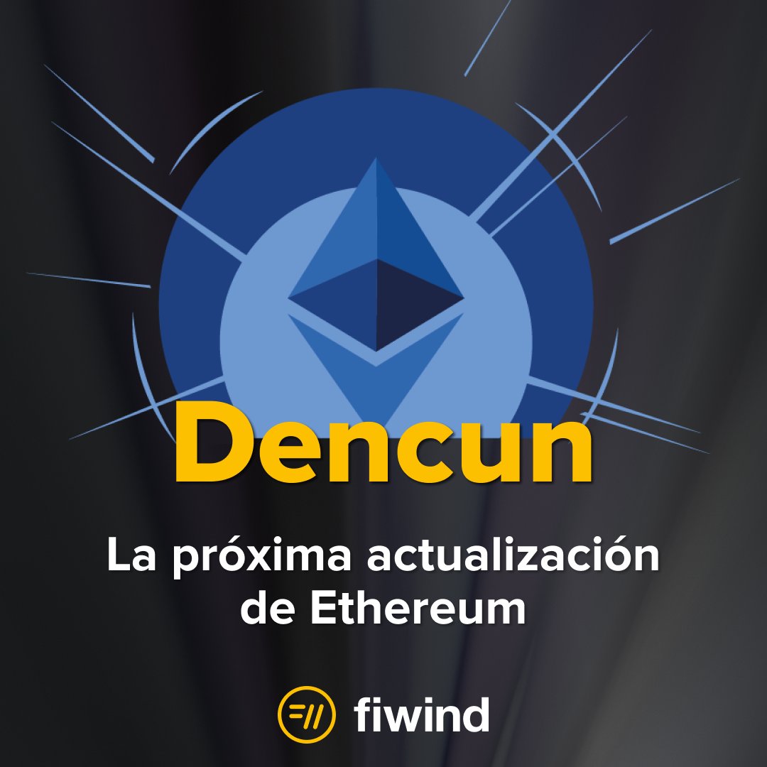 Dencun es la próxima actualización de Ethereum que llegará en marzo y tiene  como objetivo mejorar la escalabilidad, seguridad y usabilidad de la red ✊  ¿Cómo? Te dejo el mega resumen loco