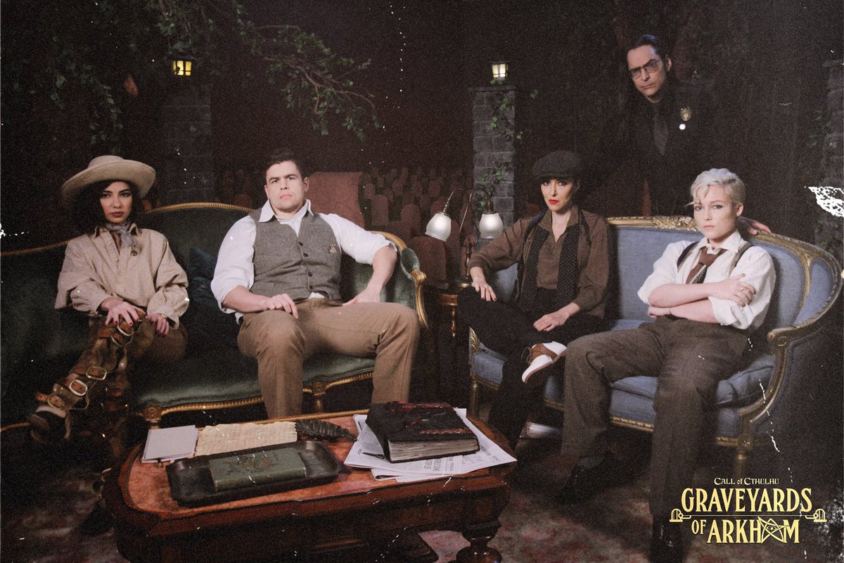 Mark Meer (@mark_meer) on Twitter photo 🪦Episode 3 <a href="/Chaosium_Inc/">Chaosium</a>’s GRAVEYARDS OF ARKHAM with <a href="/nouralogical/">Noura Ibrahim</a> <a href="/JCVIM/">Joséphine McAdam</a> <a href="/seersword/">Seersword - Sina Una</a> Patrick Logan & me premieres Wed Feb 21 at 6:30pm PT/ 9:30pm ET on twitch.tv/chaosiuminc
💀Catch up with previous episodes on Chaosium’s YouTube channel…
#CallOfCthulhu #Cthulhu #ttrpg #rpg 🪦Episode 3 <a href="/Chaosium_Inc/">Chaosium</a>’s GRAVEYARDS OF ARKHAM with <a href="/nouralogical/">Noura Ibrahim</a> <a href="/JCVIM/">Joséphine McAdam</a> <a href="/seersword/">Seersword - Sina Una</a> Patrick Logan & me premieres Wed Feb 21 at 6:30pm PT/ 9:30pm ET on twitch.tv/chaosiuminc
💀Catch up with previous episodes on Chaosium’s YouTube channel…
#CallOfCthulhu #Cthulhu #ttrpg #rpg