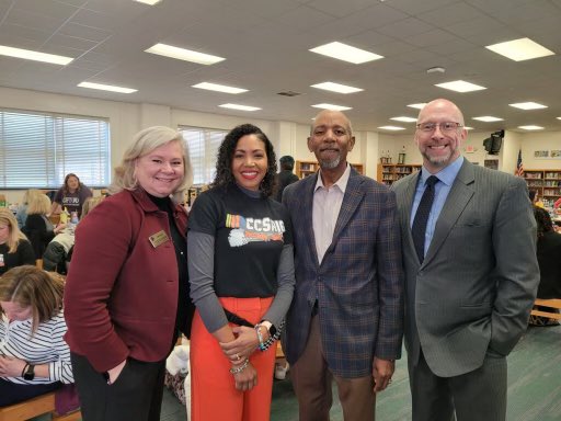 staugustapastor's tweet photo. Great PD for AIG Coordinators in Cumberland County Schools today led by CCS AIG Coordinator Mrs. Smalls with guest speaker Dr. Johnathan Plucker and guest- NCDPI AIG Director Beth Cross https://t.co/9a6xpjjkDU