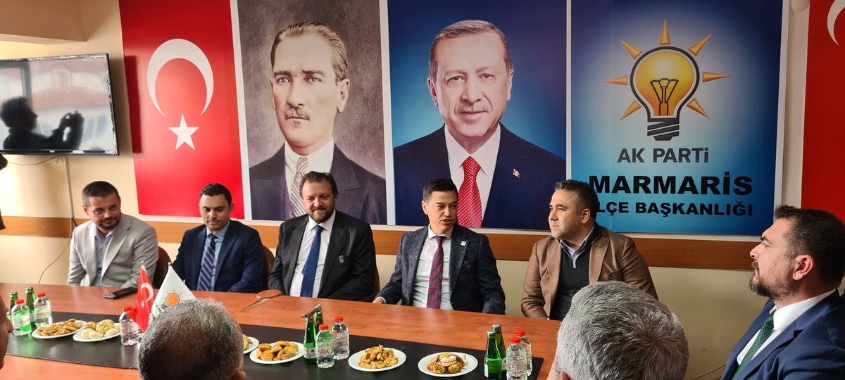 Bugün Ak Parti Marmaris İlçe Başkanlığımızı  ve Belediye başkanı adayımız Serkan YAZICI'yı Ziyarete gelen Chp Belediye başkan adayı Acar Ünlü, Chp İlçe Başkanı Ömer BOZDEMİR'i ağırladık. Hoş bir sohbet edasıyla gerçekleşen bu ziyaretten ziyadesiyle memnun olduk.
  #SerkanYazıcı