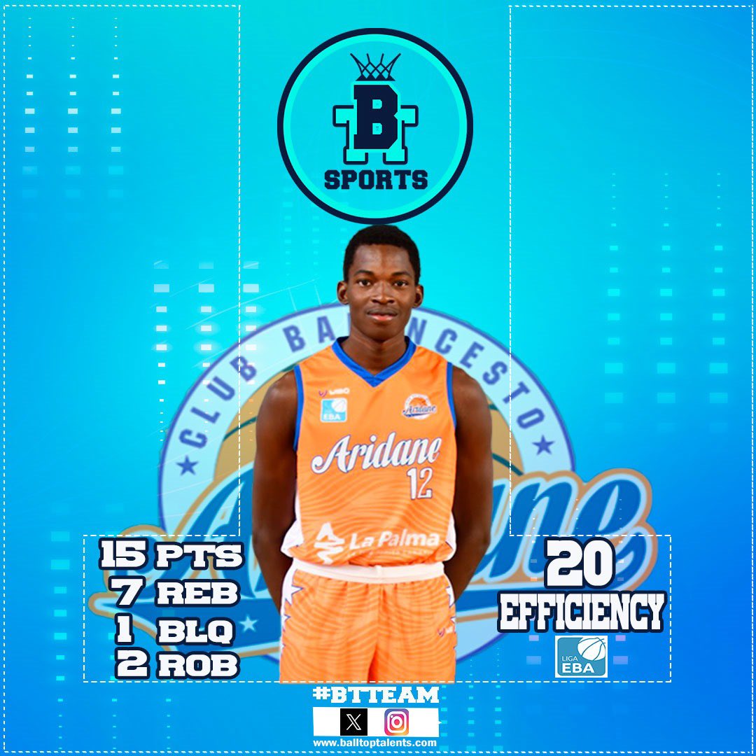 Adama Traore determinante con <a href="/cbaridane/">CB ARIDANE</a> en la jornada 19 de LIGA EBA

#BTTEAM