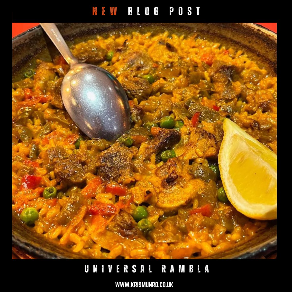 🌟 NEW BLOG POST⁣ : Universal Rambla (Barcelona)

Dive into my latest post 📷⁣ ⁣      

krismunro.co.uk/2024/02/19/uni…

#ScottishBlogger #BlogOfTheDay #DiscoverUnder10k #glasgowblogger #Glasgow #Barcelona #paella