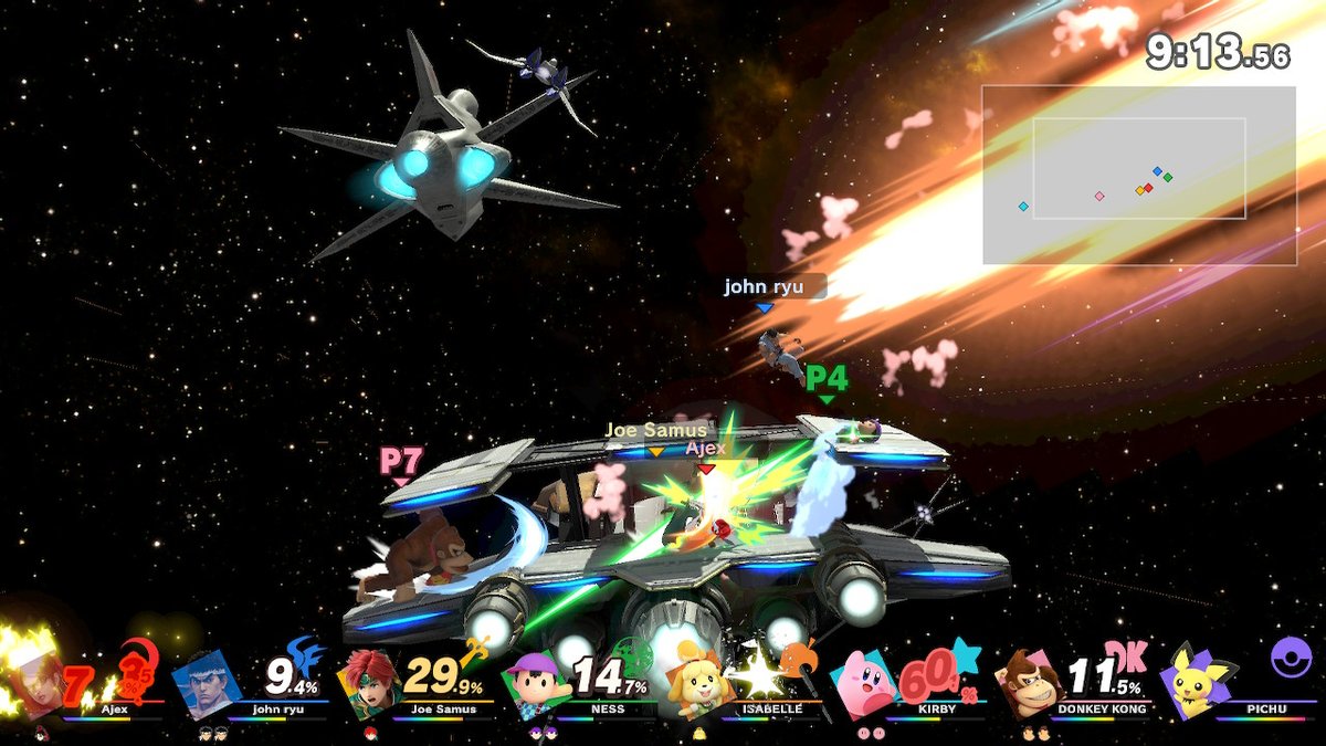 Laniidaye's tweet photo. almost the whole family played smash together for new years :-O #SmashBros #SmashBrosUltimate #NintendoSwitch https://t.co/tYsADlWCMW