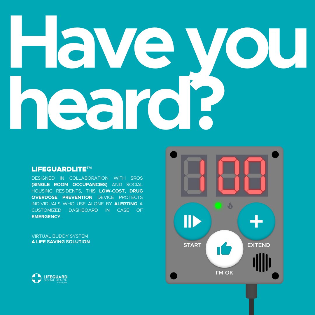 🏡Our low-cost overdose prevention device, developed hand-in-hand with SROs and social housing residents, is a game-changer.

💙Designed to protect individuals who use alone.

#HarmReduction #SafeSupplySavesLives #EndOverdose #EndStigma