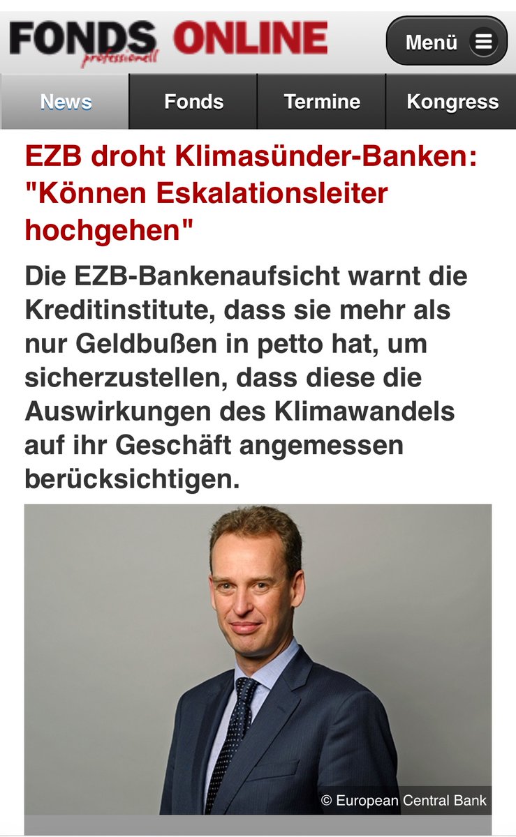 ThaRocka's tweet photo. Der Grüne Klima-#Sozialismus hat sich bis zur Europäischen Zentralbank #EZB vorgearbeitet.
Der offenbar Grün-Extreme Holländer Frank #Elderson „will diese Leute“ (Mitarbeiter) „nicht mehr“.
Also Leute, die Top ausgebildet sind und sich in der Finanzwelt auskennen, aber nicht ideologisch gefestigt sind.
@oliredet danke fürs highlighten👍🏻