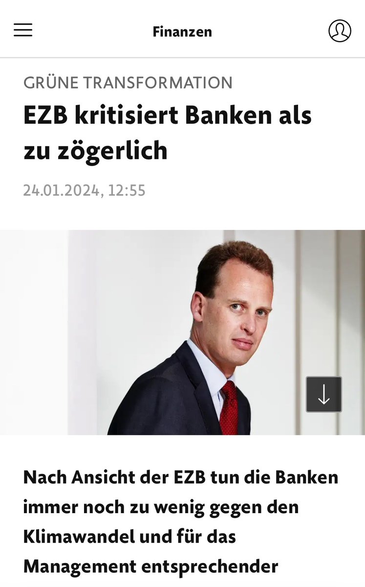 ThaRocka's tweet photo. Der Grüne Klima-#Sozialismus hat sich bis zur Europäischen Zentralbank #EZB vorgearbeitet.
Der offenbar Grün-Extreme Holländer Frank #Elderson „will diese Leute“ (Mitarbeiter) „nicht mehr“.
Also Leute, die Top ausgebildet sind und sich in der Finanzwelt auskennen, aber nicht ideologisch gefestigt sind.
@oliredet danke fürs highlighten👍🏻