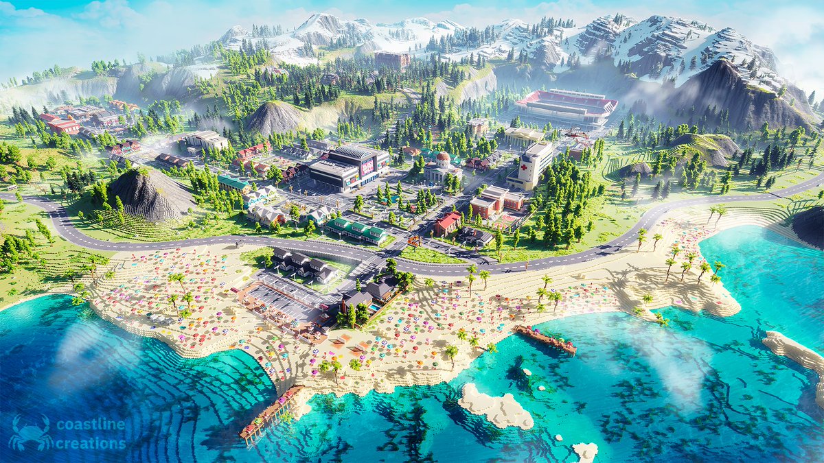 Blockwater City 🏡

Built by <a href="/MarShadooow/">MarShadow</a> <a href="/SuperMeatHamme1/">SuperMeatHammer_</a> <a href="/L4ziness_/">Lazy</a> 
Rendered by <a href="/iAleM_/">AleM</a> 

#Minecraftbuilds #Minecraft #minecraftart