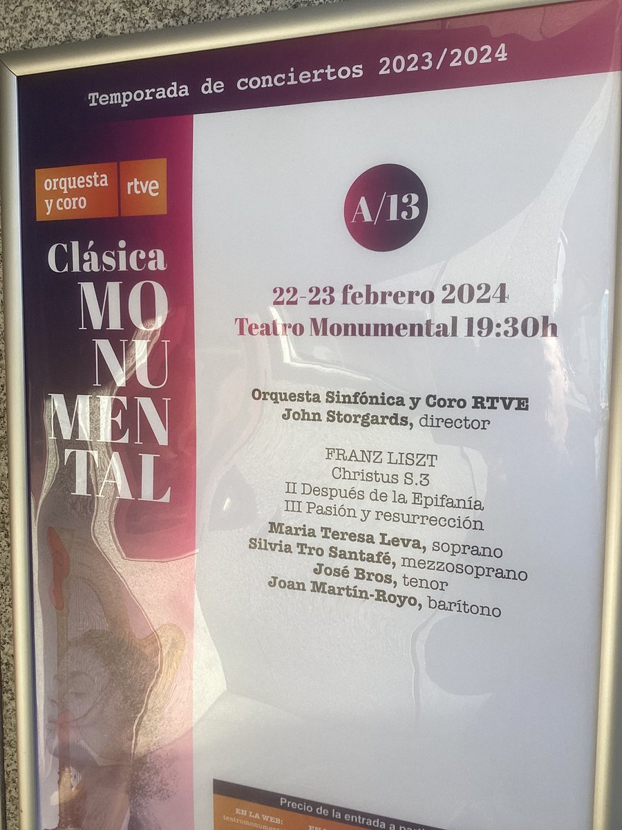 John Storgårds (@johnstorgards) on Twitter photo A huge, fantastic, too seldom heard work by #FranzLiszt ! Doing "only" Parts II and III…and that fills very well the full concert time… 🎶<a href="/OCRTVE/">Orquesta y Coro RTVE</a> <a href="/rtve/">RTVE</a> #Madrid <a href="/KDSchmid/">KD SCHMID</a> <a href="/EmbFinMadrid/">Embajada de Finlandia en Madrid</a> A huge, fantastic, too seldom heard work by #FranzLiszt ! Doing "only" Parts II and III…and that fills very well the full concert time… 🎶<a href="/OCRTVE/">Orquesta y Coro RTVE</a> <a href="/rtve/">RTVE</a> #Madrid <a href="/KDSchmid/">KD SCHMID</a> <a href="/EmbFinMadrid/">Embajada de Finlandia en Madrid</a>