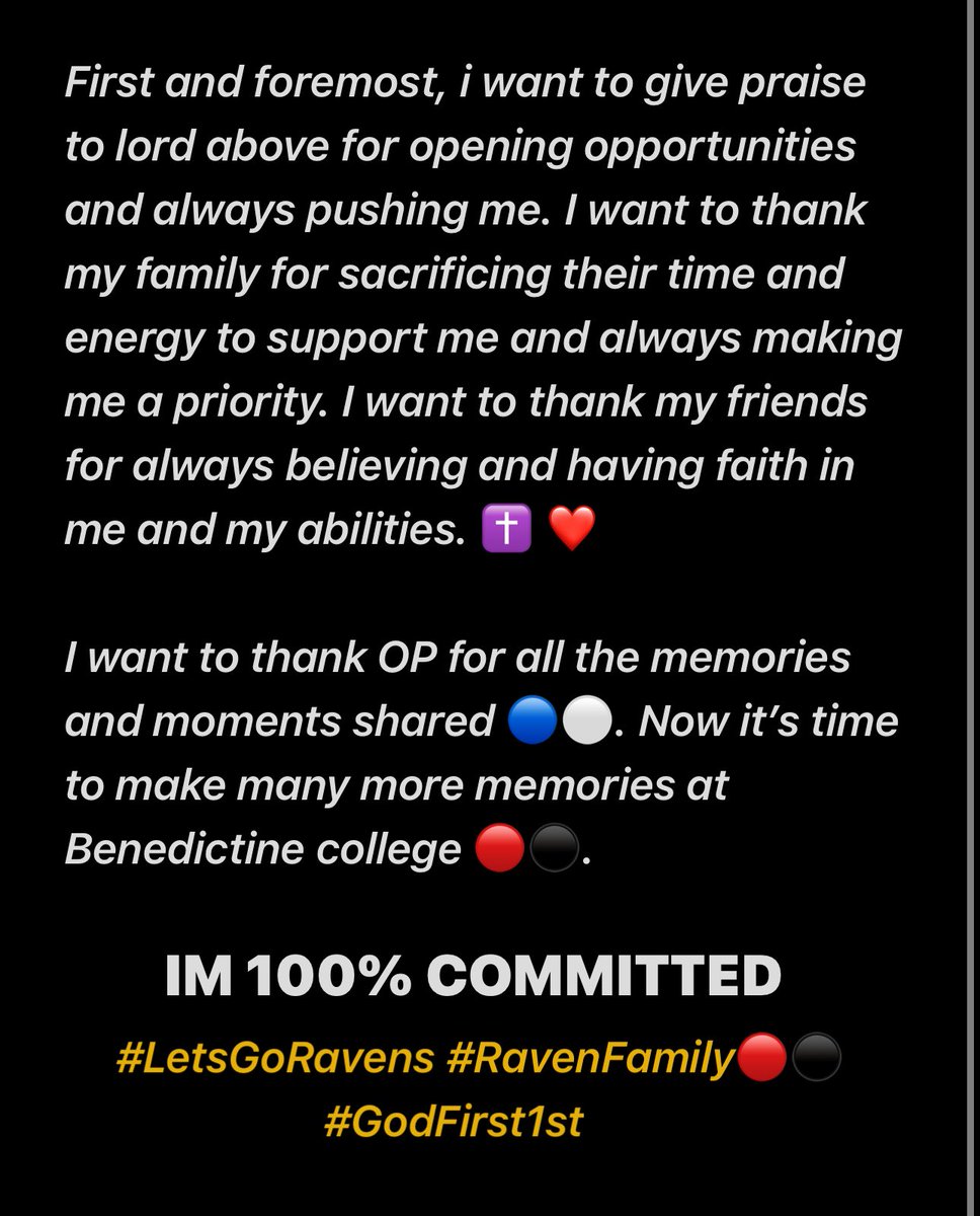 BrandesBenjamin's tweet photo. All apart of Gods Plan 🙏 
Isaiah 12:2 ✝️#ImCommited @Northmen_FB @Northmen_OPHS @iamthedynasty @NevaehWardlow @RavenFootballBC  🔴⚫️ https://t.co/hDgGcNilVK