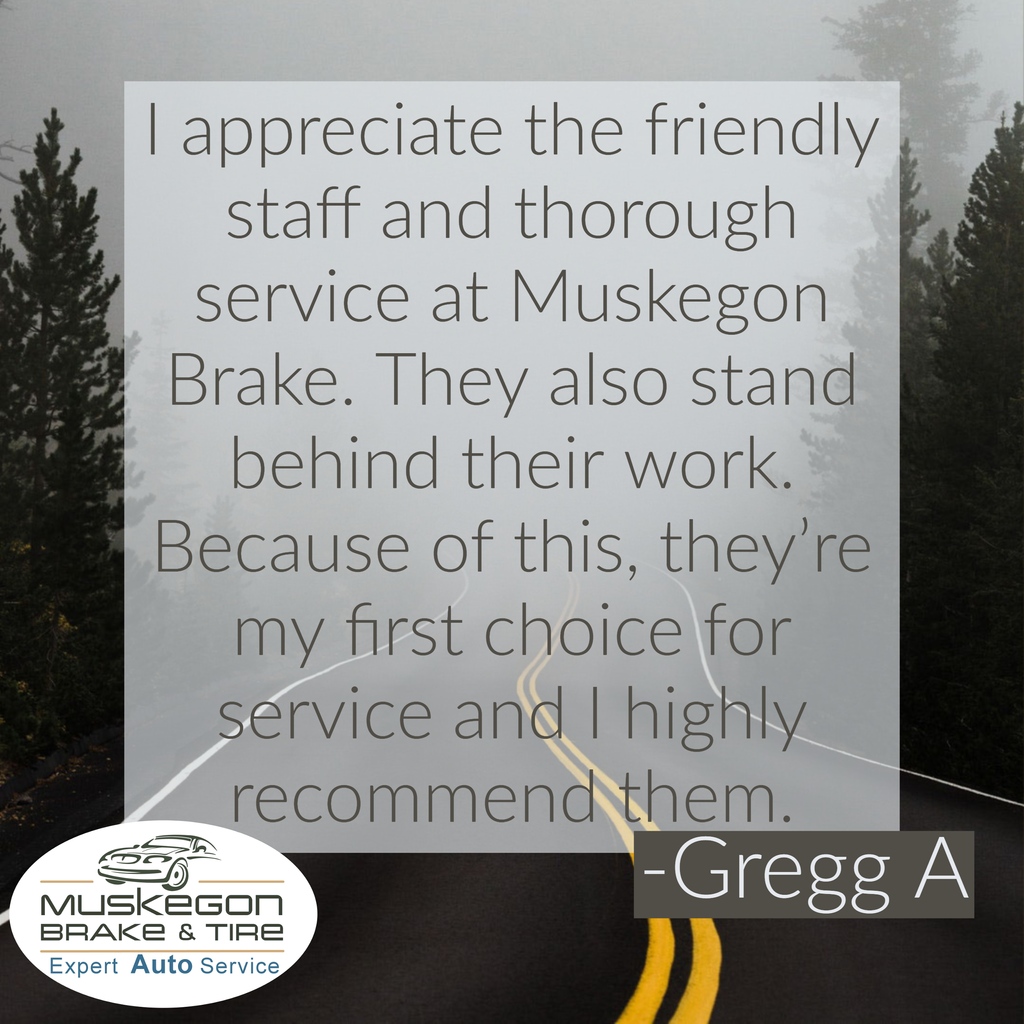 One of the many reasons our customers love coming here: they know that we have their back. 

#fivestars #muskegonbrake #warranty #autorepair