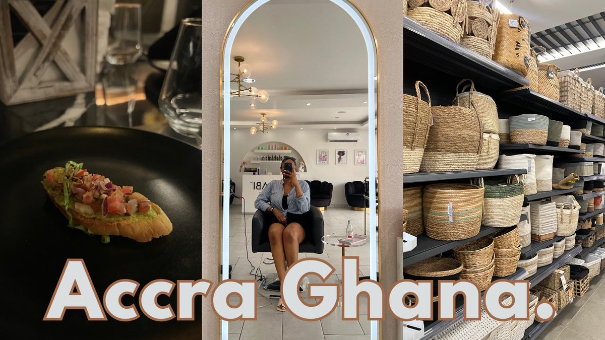 27 minutes of goodness AccraLiving#7: ACCRA HAS CHANGED! + new apartment + restaurant opening +... youtu.be/-vQsRQmqVFk?si… via @YouTube