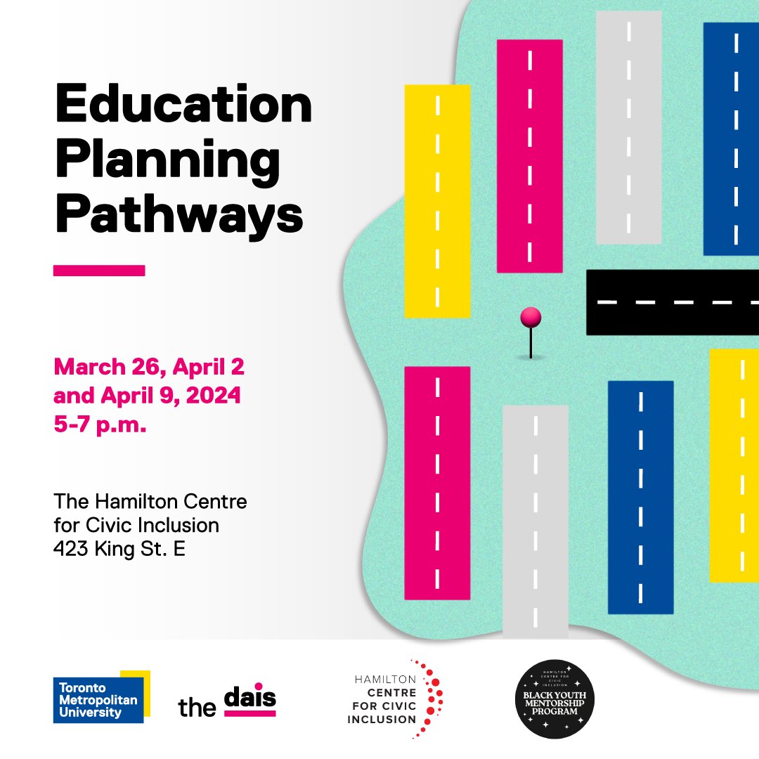High school course selection can feel overwhelming. If you're a student or caregiver, join @DaisTMU and BYMP at one of their upcoming Education Planning Workshops to learn about academic streaming in Ontario. #OntEd #HamOnt eventbrite.com/cc/education-p…