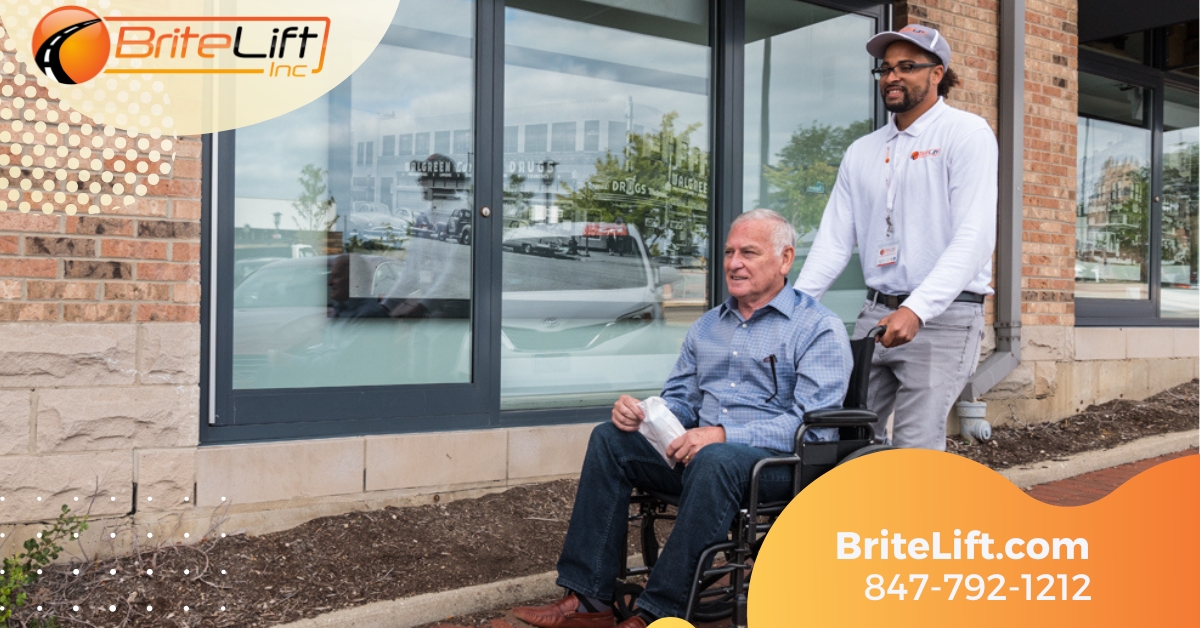 Reliable door-through-door service for seniors and those with disabilities! Trust BriteLift for all your accessible transportation. bit.ly/47SVbPw 

#AccessibleTransportation #Wheelchair #NEMT #MedicalTransportationServices #WheelchairVan #WheelChairAccessible