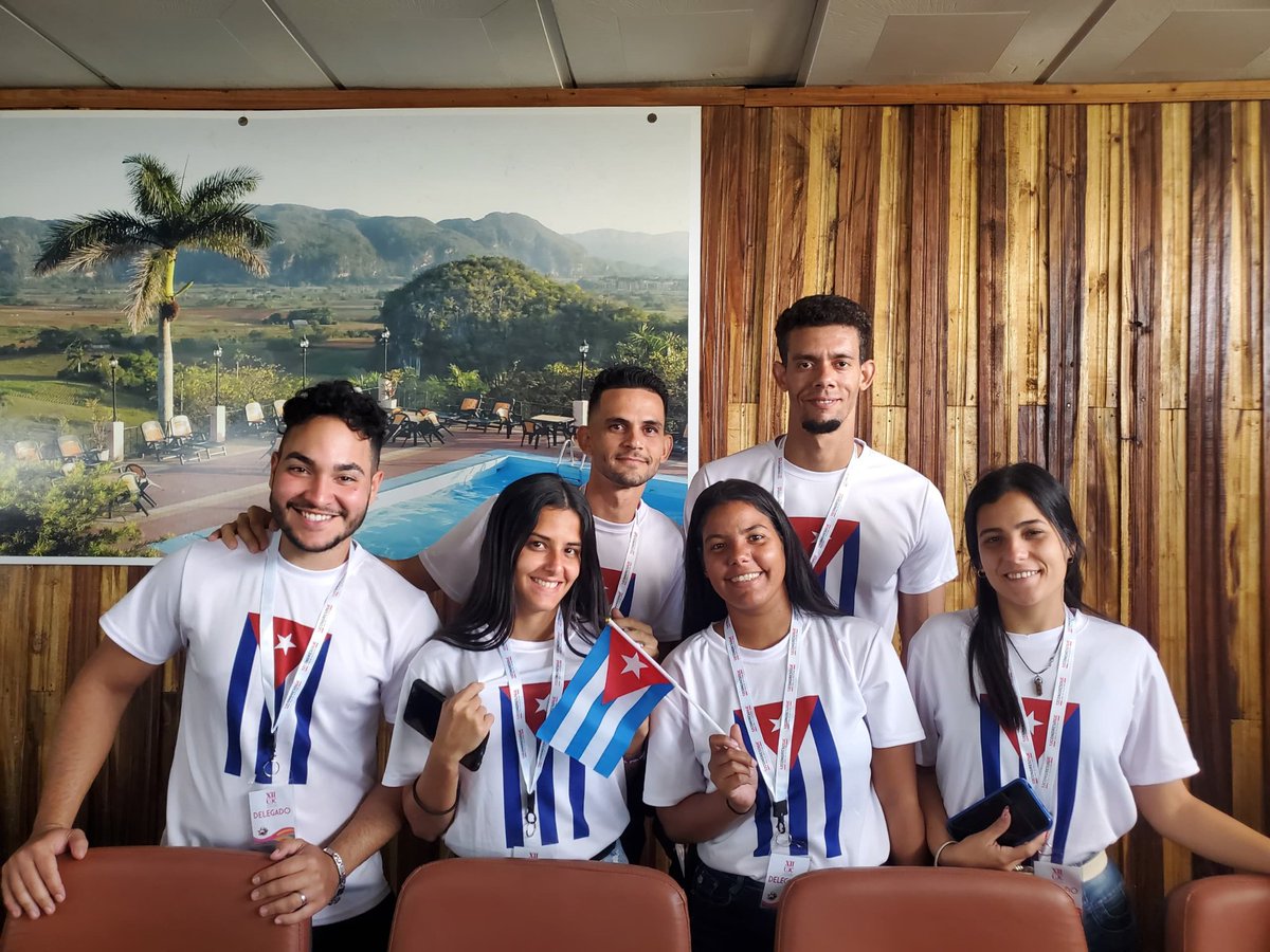 #OrgulloUA Delegados de la @UnivArtemisa a la XII Asamblea Provincial de la @UJCdeCuba Muchos éxitos y a representar a la heroica juventud artemiseña. @CubaMES @WalterBG_MES @adycfg @GladysArtemisa