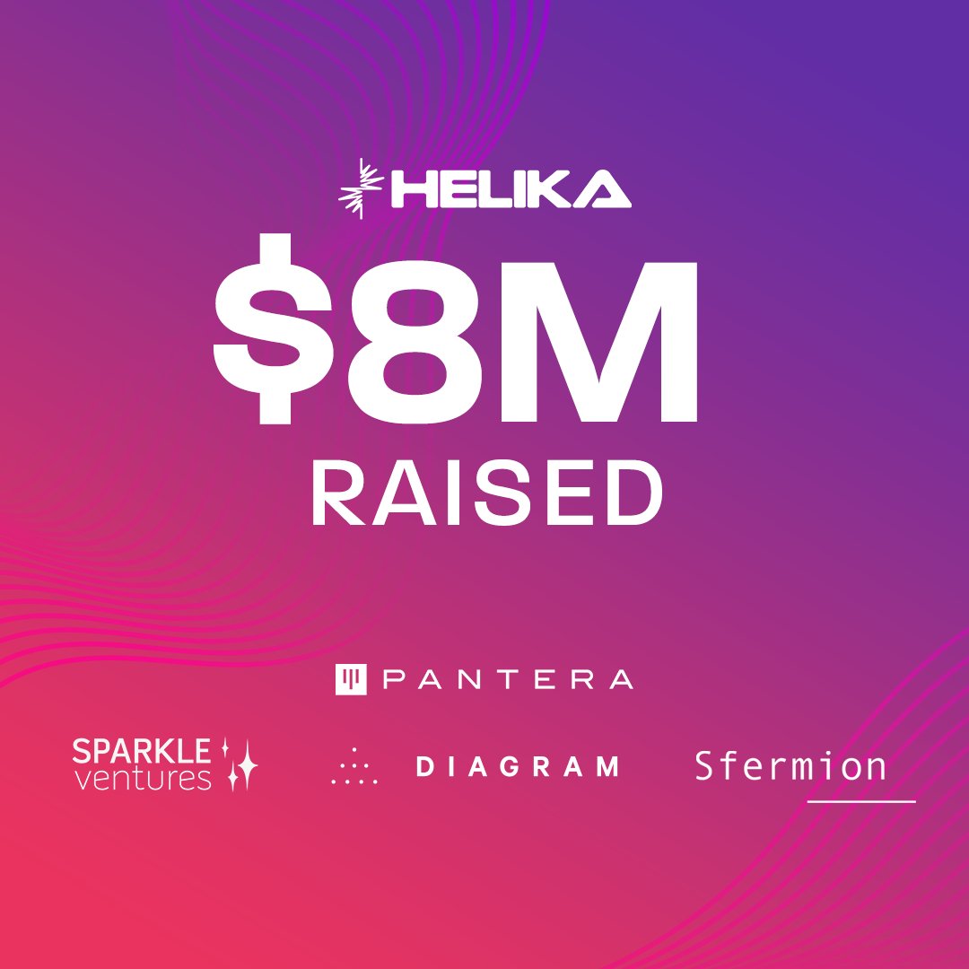 We're excited to announce that Helika has successfully raised $8M in our oversubscribed Series A Round led by <a href="/PanteraCapital/">Pantera Capital</a>

This will accelerate the launch of Helika’s AI-powered game management products both for traditional and web3 games
