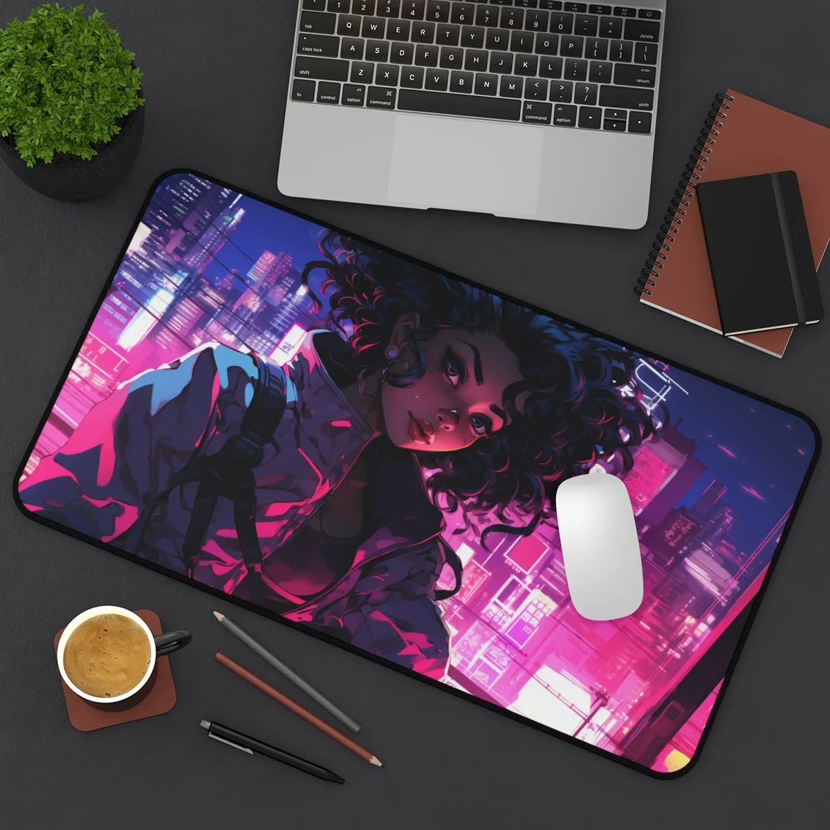 New in Town Afro Anime Desk Mat👀🩷🪮 Available exclusively at Intellects Emporium🪄🧙🏿‍♂️👇🏿 intellectsemporium.com/product/new-in… #AIイラスト #aigirls #AIArtwork #AIart #afronation #afrobeats #afroanime #tuesdayvibe #deskmat #waifu