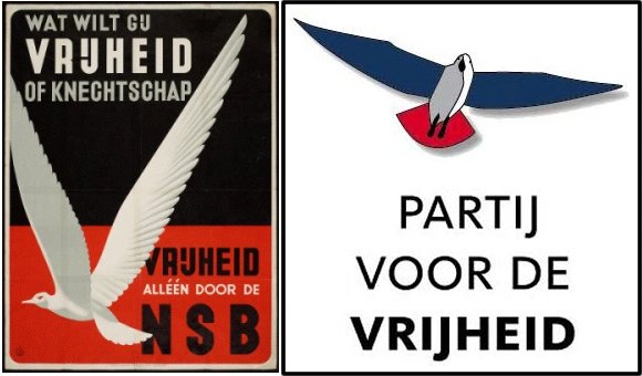 In beeld is er ook al geen verschil meer met de jaren '30...

De PVV #Wilders