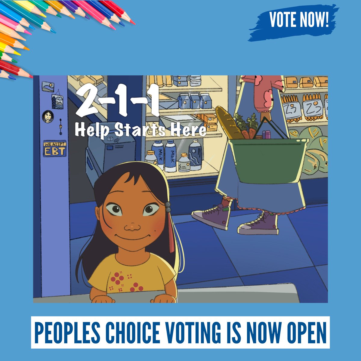 FINAL HOURS TO VOTE

We had many awesome 211 art pieces submitted to our 211 Art Contest! You can see a few of them here, but visit okt.to/gBVUa3 to vote for your favorite! The winner will receive $1500! #TheWorkUWBA