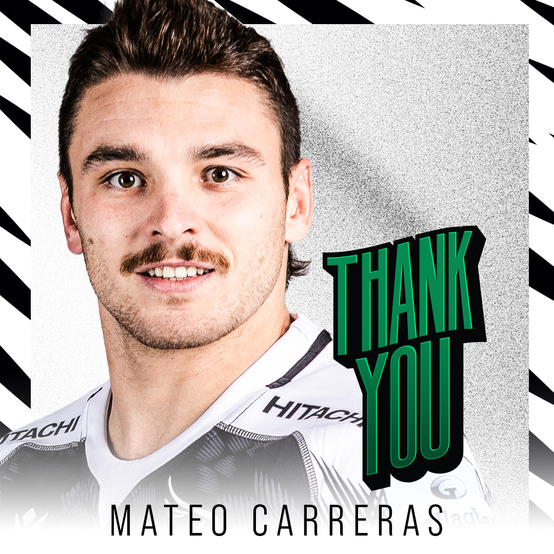 𝗧𝗛𝗔𝗡𝗞 𝗬𝗢𝗨, 𝗠𝗔𝗧𝗘𝗢! Newcastle Falcons wing Mateo Carreras has joined Bayonne with immediate effect. The Argentina international had already agreed a summer switch to the French side, but will move earlier than originally planned after the two clubs reached an…