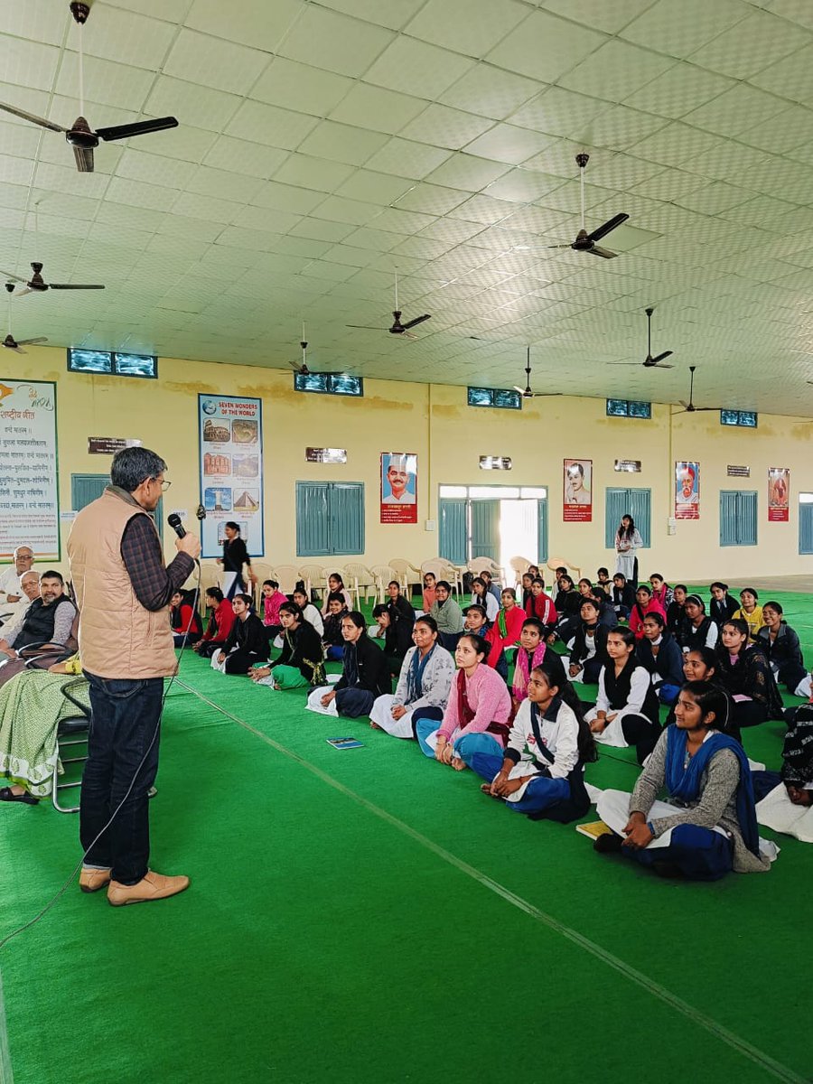 Back to the place I belong! Another wonderful day in rural area of Charkhi Dadari Haryana. Mentoring young women from rural college from village Jhojhu kalan. Trying to identify next generation of leaders from these young girls, they are tough with strong desire to succeed. This…