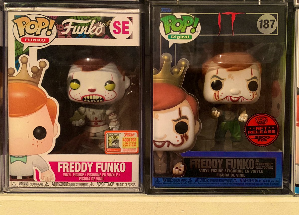 Together… at last; forever…? #PopTwinTuesday #FunkoPops #Pennywise #IT #PopTwinsTuesday