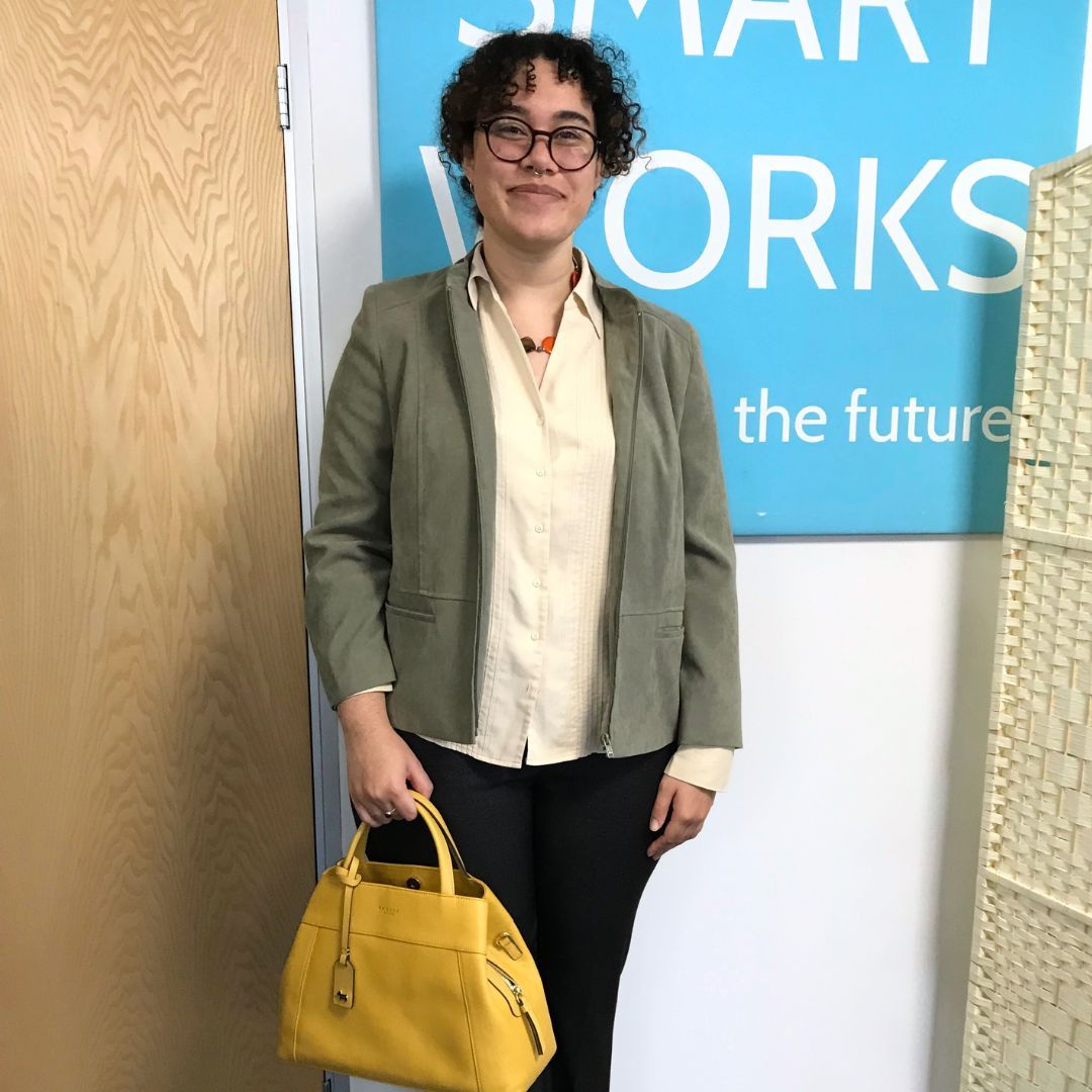 💙 SHE GOT THE INTERVIEW 💙 
Jessica visited our centre ahead of her Marketing Assistant interview. With our dressing and coaching volunteers' support, we gave her a smart new outfit and practiced interview questions.

#womeninwork #charitywork #empoweringwomen #supportingwomen