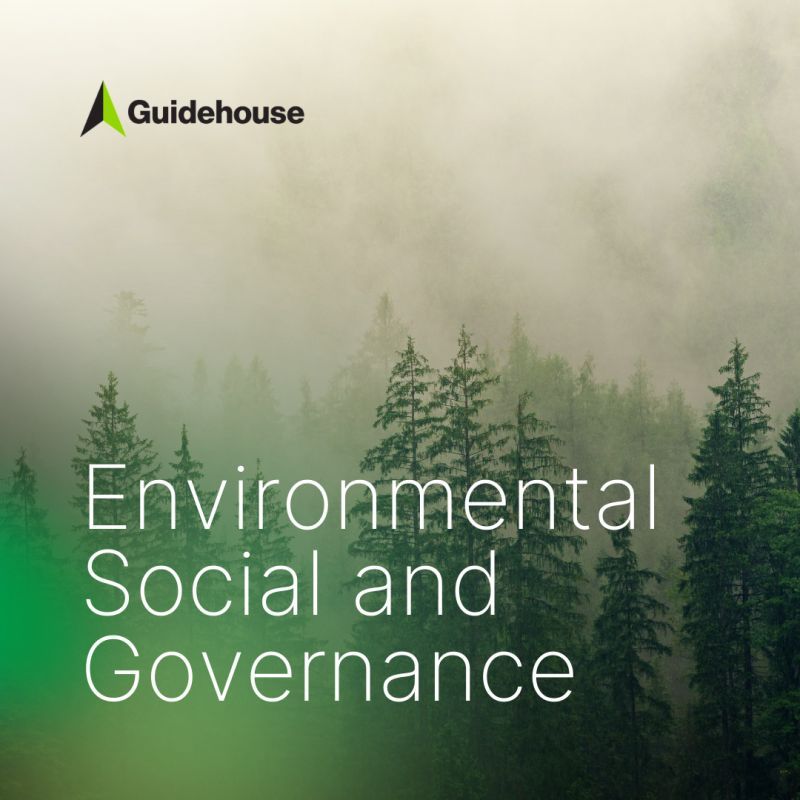 Learn how our #GuidehouseExperts help clients advance ESG and #sustainability considerations as the world moves towards creating a cleaner future: guidehou.se/420mDbZ