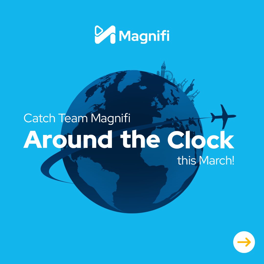 Magnifiofficial's tweet image. This March, Magnifi is taking the field at premier sports industry events, starting from the heart of sports innovation at @SBJ Tech Week, then sprinting to the strategic plays at @SportsPro New York, and crossing the finish line at the @IscBiz #SBJTechWeek #ISC2024 #SportsProNY