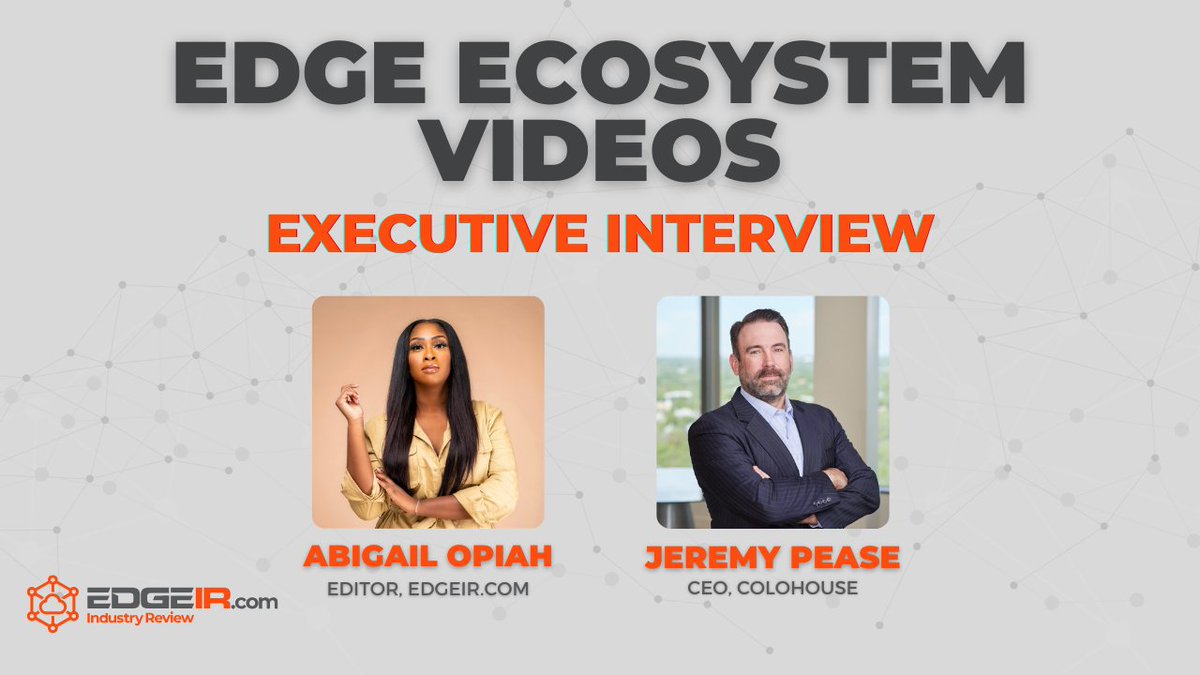 Video: @Colohouse brings enhanced cloud and bare metal capabilities to the edge #baremetal #edgecloud #cloud #ColoHouse #edge #edgecomputing #EdgeIRVideoInterviews #edgedatacenter #edgeecosystemvideos #video #interview #JeremyPease edgeir.com/video-colohous…