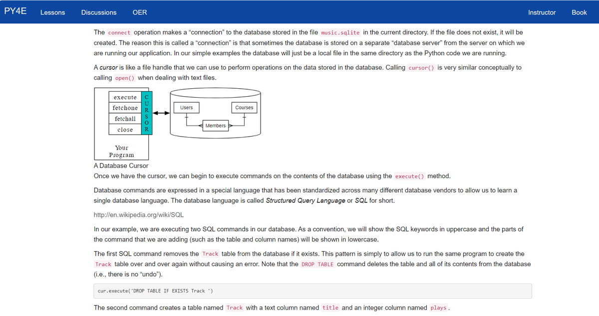 barelyai's tweet photo. Day 22 of #100DaysOfCode :
- Started #Databases module in #PY4E.
- Learnt about SQLite Browser, creating a database table and #SQL syntax.
#freecodecamp #Python https://t.co/yz2yc42NAu
