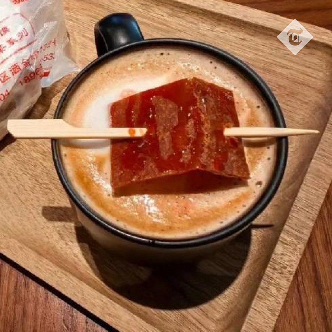 ☕ Pork belly latte unveiled as Starbucks special to toast Chinese New Year. Read more about the drink 👇 telegraph.co.uk/world-news/202…