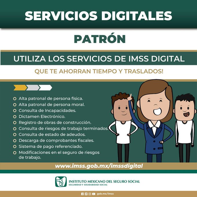 Optimiza tu tiempo y evita traslados con #IMSSDigital. Accede a servicios eficientes. 🖥️🏥 Visita: imss.gob.mx/imssdigital